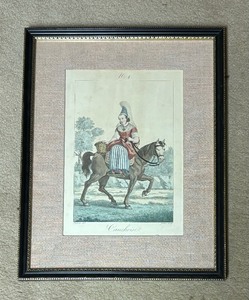 lot 540 image: Vintage Cauchoise Print