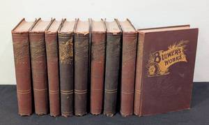 lot 291 image: Antique Bulwers Works Book Set