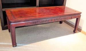 lot 78B image: Beautiful Vintage Rosewood Coffee Table