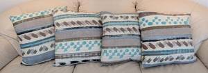 lot 467 image: Decorative Down Filled Accent Pillows