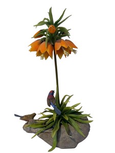 lot 33C image: Boehm Varied Buntings Limited Edition Figurine
