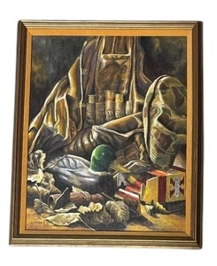 lot 532 image: Original Painting by L. Ferrell
