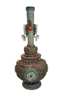 lot 5A image: Vintage Chinese Mongolian Vase