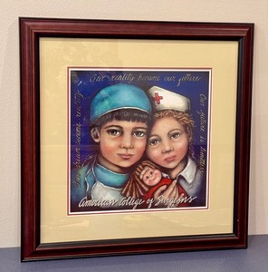 lot 550 image: Framed Print by Dulce M. Cuello