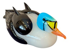 lot 56 image: Large Pino Signoretto Murano Glass Duck