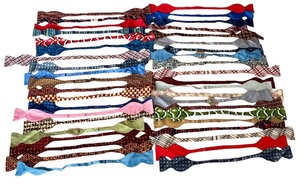 lot 563 image: Assorted Mens Bow Ties including Vintage Mens Bow Ties