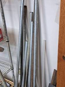 lot 76 image: Lot of (7) 1 Assorted Pipe Sections