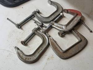 lot 84 image: Lot of (4) C-Clamps 4