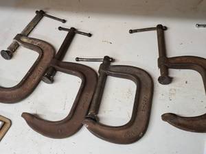 lot 86 image: Lot of (4) C-Clamps 4