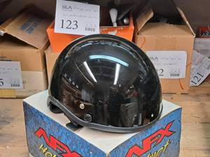 lot 145 image: NFX Size  7-7-18 Motorcycle Helmet (New)