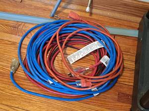 lot 166 image: Lot of (3) Extension Cords