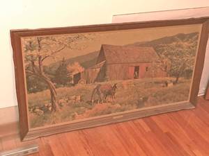 lot 179 image: Wall Art - A Day In June by Walter Brightwell , FramedSingle Matte