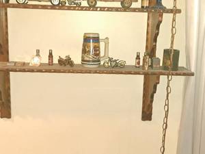 lot 219 image: Assorted Collectibles - Various Lighters (Daffy Duck, Harley-Davidson, Red Dog, Winston), 2000 Sturgis Beer Coozie, Budweiser Clydesdale Beer Stein, Motorcycles