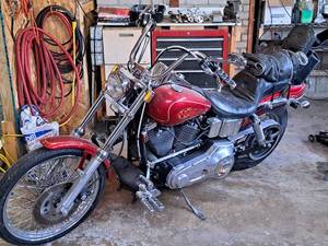 lot 1 image: 1998 Harley-Davidson Dyna Wide Glide Heavy Weight 1340cc V-Twin Motorcycle FXDWG