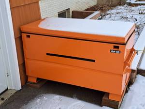 lot 7A image: Ridgid Job-Site Storage Box 48R-0S