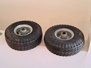 lot 256 image: Lot of (2) 4.103.50-4 Replacement Utility Tires