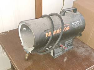 lot 268 image: Remington 30000-BTU Construction Propane Forced Air Heater