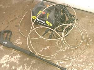 lot 884 image: Ryobi 1.2-GPM 1600-PSI Electric Pressure Washer