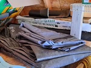 lot 902 image: Lot of (2) Heavy Duty Tarps