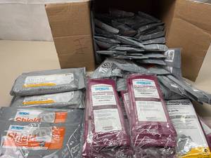 lot 54 image: Large Lot of 44 Packages NEW Stryker Sage Comfort Shield Barrier Cream Cloths and Patient Preoperative Skin Preparation Cloths -Some Have 2 Wipes and Up To 8 Wipes Per Package Some expired & some expire in 2026