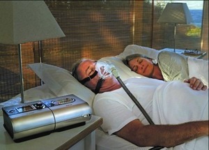 lot 9 image: MSRP $2400 ResMed S9 Autoset EPR CPAP - VPAP Bi-Level with H5i Humidifier includes Data Card, Travel Bag, Power Cord, Reservoir - Great Working Condition&nbspMaskHose Not included 1st Pic Is Stock Photo - Rest Are Actual Items