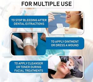 lot 75 image: 1 Case (3000 each) NEW Medicom 2 x 2 SafeBasics Thick 4-Ply Sterile Non-Woven Sponges - White&nbspSoft Gauze Sponges -Dental & Esthetic Wipes - All Purpose Medical Gauze Squares for First Aid, Surgical, Wound Dressing