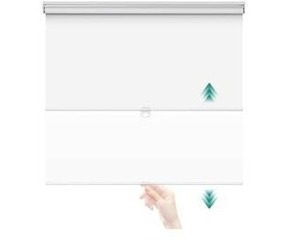 lot 28 image: 60-inch Cordless Roller Shade - White