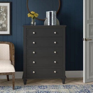 lot 84 image: VULCAN Black Finish Dresser - E210B-9 (VMTL)