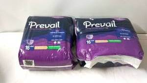 lot 117 image: 2 Packs of Prevail Daily Underwear - 16 Count Each