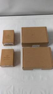 lot 154 image: Set of 4 Natural Handmade Soaps by Havana & Co.