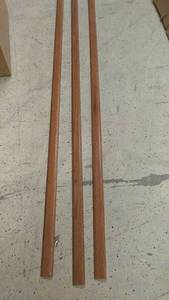 lot 175 image: Set of 3 Decorative Wood Trim Pieces
