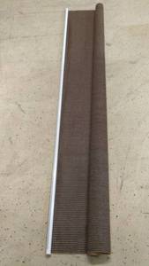 lot 178 image: Roll of Brown Textured Fabric for Home Decor or Crafts