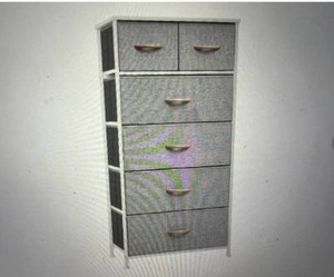 lot 183 image: 6-Drawer Vertical Storage Tower - New in Box