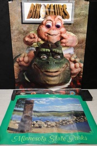 Collectible PostersDinosaurs 1991 Baby Sinclair and Minnesota State Parks Photo By Larry Duke
