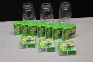 Canning Lids Ball Wide-Mouth and Jars