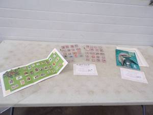lot 17 image: Christmas Stamp Collection and 1990 Mint set of Stamps