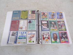lot 31 image: 32 Pages of NFL Cards See pics