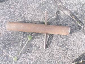 lot 57 image: Large Post Pounder