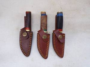lot 58 image: 3 Knives with Sheath
