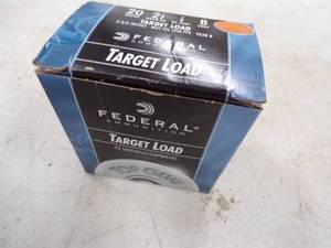 lot 81 image: 25 Rounds of 20 Gauge  2 34 Target Load