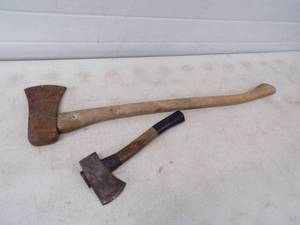lot 108 image: Axe and Hatchet