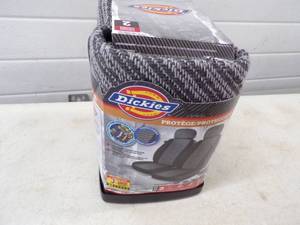 lot 125 image: Pair of Dickes Universal Car Seat Covers still in box