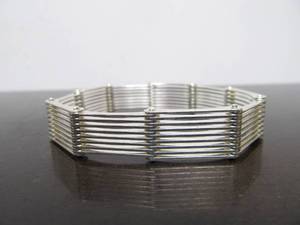 Excellent Quality Sterling Silver Italian Link Bracelet