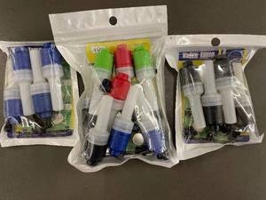 Lot of 6 Assorted Valve Jumpers in Original Packaging