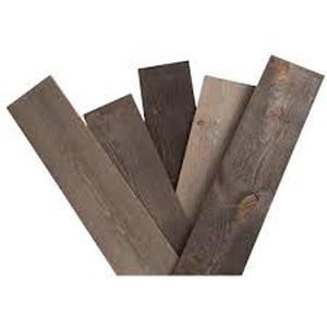 14 Boxes of HARDWOOD REFLECTIONS 58 in. x 5-12 in. x 48 in. Rustic Weathered Grey Pine Solid Wood Wall Paneling Customer Returns See Pictures