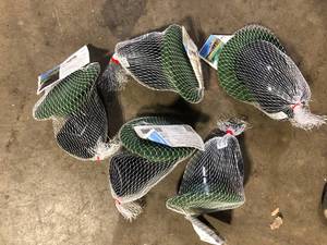 Lot of NDS Pop-Up Drainage Emitter with Elbow for 3 in. Drain Pipes, Green Plastic   Customer Returns See Pictures