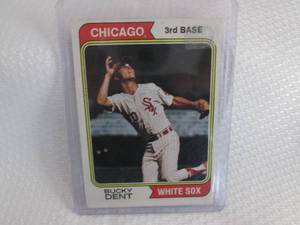1974 Topps Bucky Dent Card...