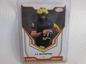 2024 Sage J.J. McCarthy Rookie Card...