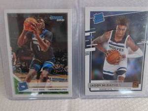 Naz Reid & Jaden McDaniels Rookie C...
