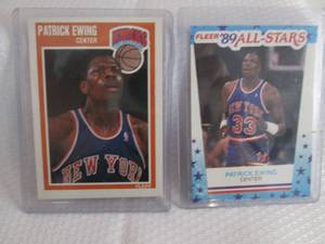 1989-90 Fleer Patrick Ewing Card & ...